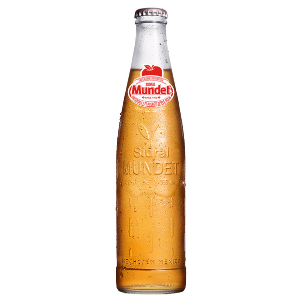 Sidral Mundet Apple Soda — Glass Bottle