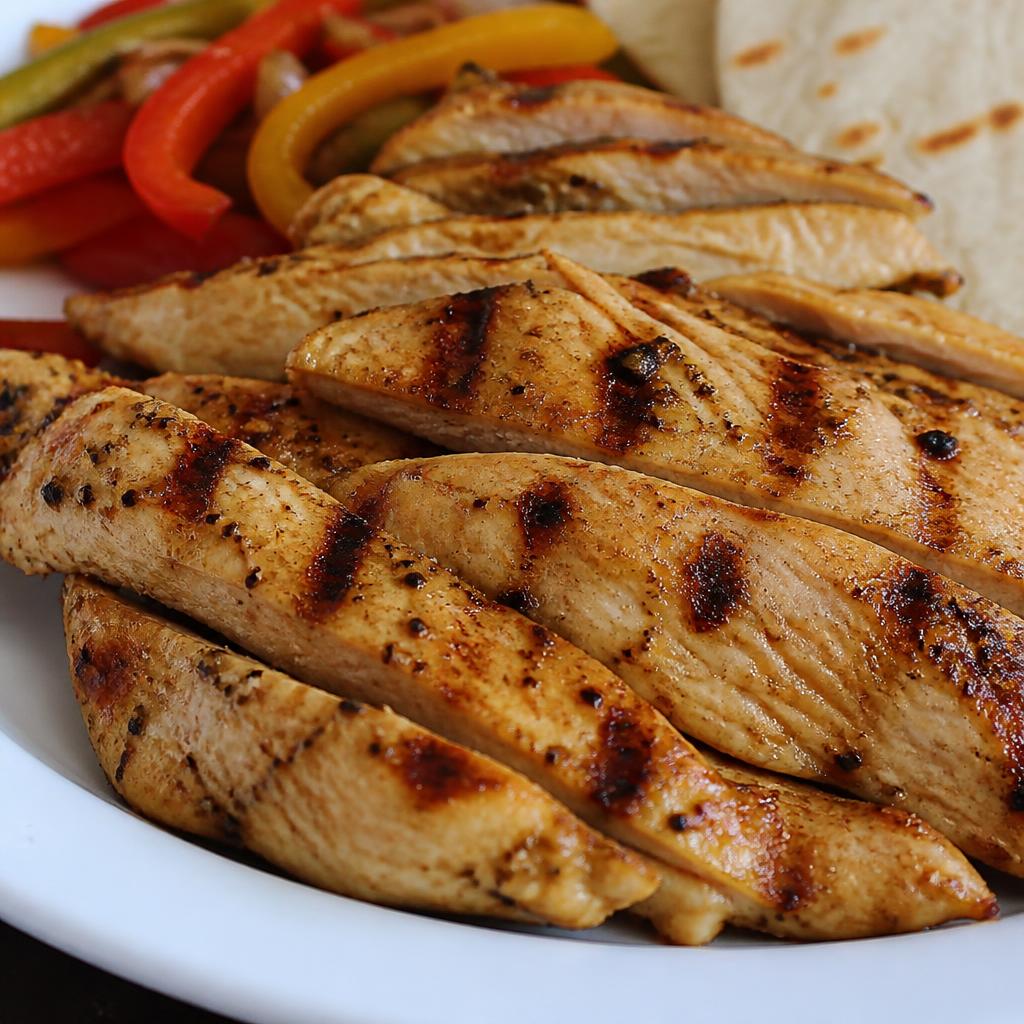 Chicken Fajita Breast Strip — Raw