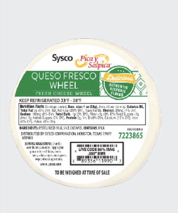 Queso Fresco — Wheel